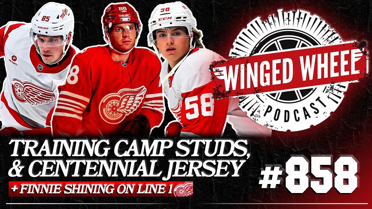 TRAINING CAMP RECAP & RED WINGS CENTENNIAL JERSEY – Winged Wheel Podcast – Sept. 22nd, 2025 TRAINING CAMP RECAP & RED WINGS CENTENNIAL JERSEY – Winged Wheel Podcast – Sept. 22nd, 2025