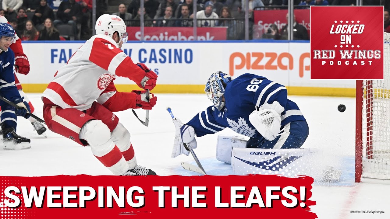 Moritz Seider’s show of strength launches Detroit to a season SWEEP of the Toronto Maple Leafs Moritz Seider’s show of strength launches Detroit to a season SWEEP of the Toronto Maple Leafs