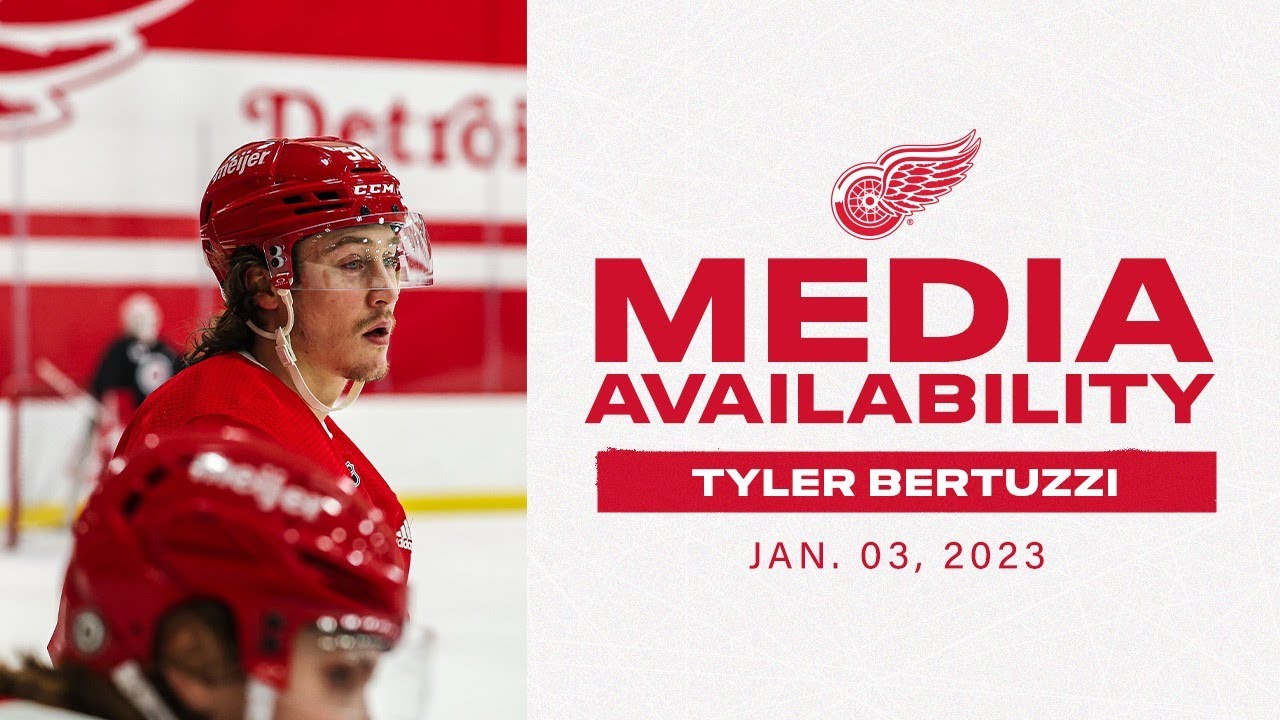 Tyler Bertuzzi gives an update on how he’s feeling following Tuesday’s practice Tyler Bertuzzi gives an update on how he’s feeling following Tuesday’s practice