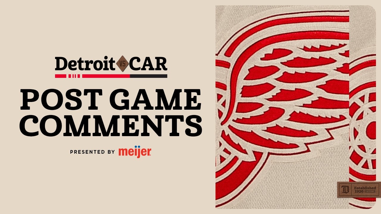 Moritz Seider, Lucas Raymond, Todd McLellan Post Game Comments @ CAR | Dec. 27, 2025 Moritz Seider, Lucas Raymond, Todd McLellan Post Game Comments @ CAR | Dec. 27, 2025