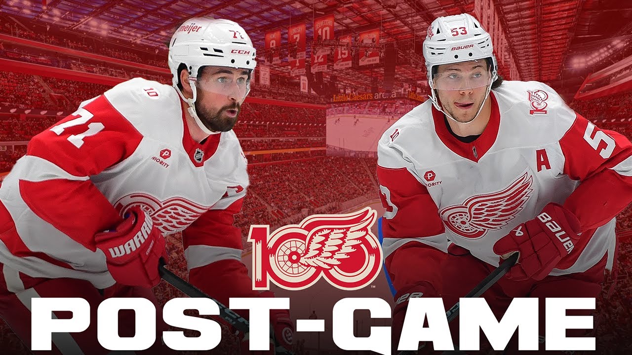 Detroit Red Wings vs Chicago Blackhawks LIVE Post-Game Show | Woodward Wings Detroit Red Wings vs Chicago Blackhawks LIVE Post-Game Show | Woodward Wings