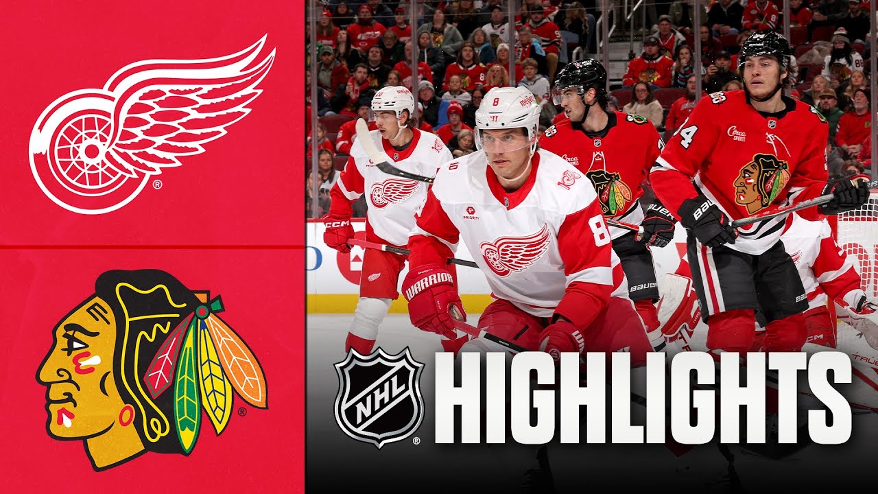 Red Wings vs. Blackhawks | NHL Highlights | December 13, 2025 Red Wings vs. Blackhawks | NHL Highlights | December 13, 2025