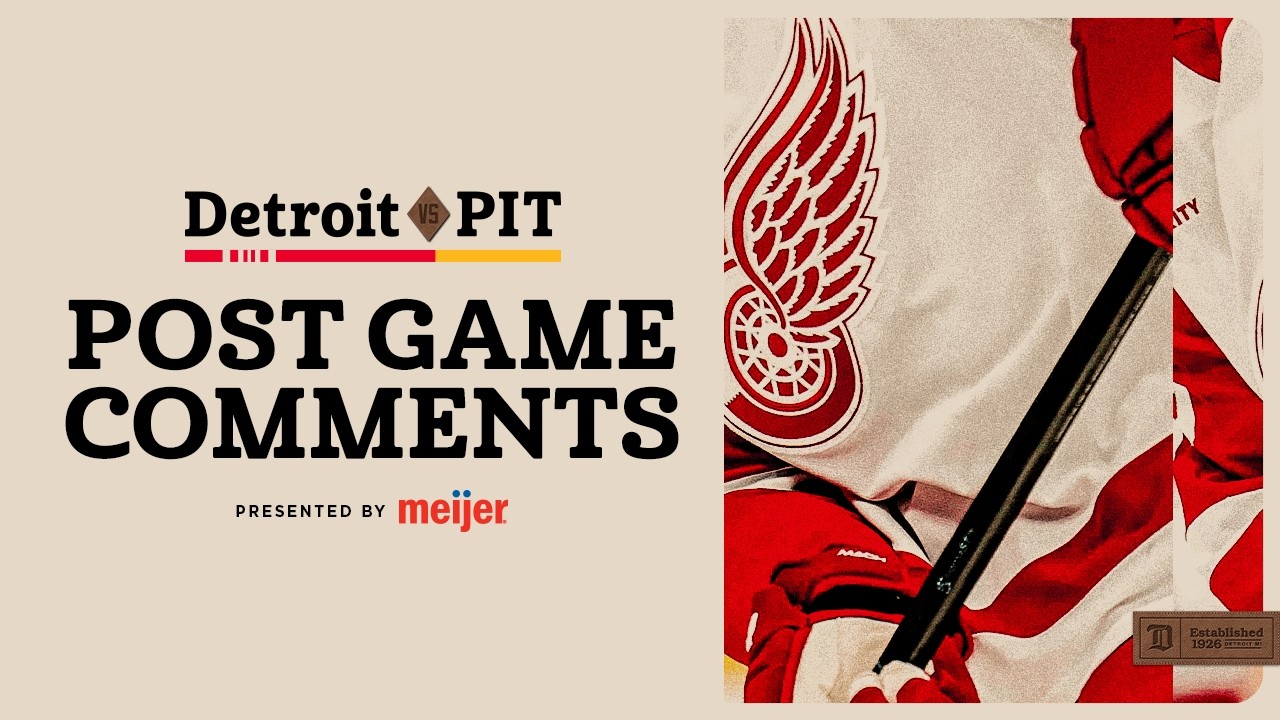 Dylan Larkin, Andrew Copp & Todd McLellan Post Game vs PIT | March 31, 2026 Dylan Larkin, Andrew Copp & Todd McLellan Post Game vs PIT | March 31, 2026