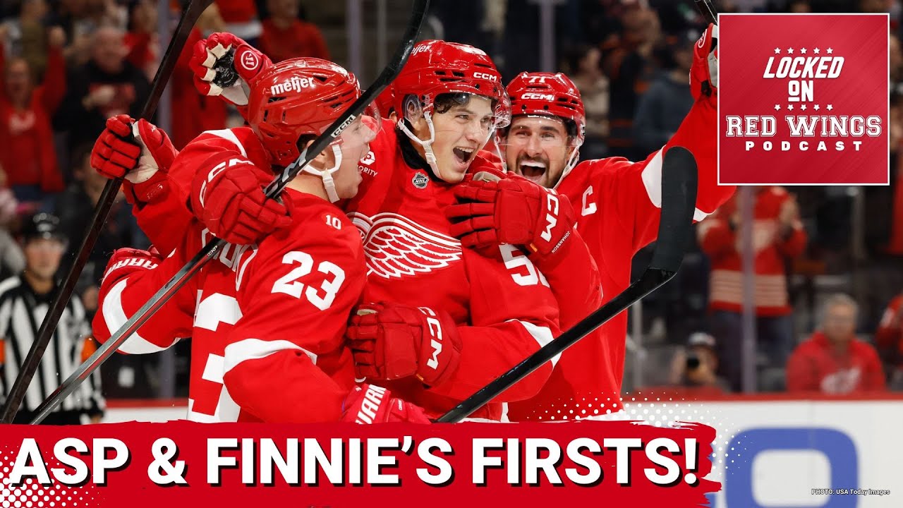 Axel Sandin-Pellikka & Emmitt Finnie score their NHL 1st as Red Wings beat both Tampa Bay & Edmonton Axel Sandin-Pellikka & Emmitt Finnie score their NHL 1st as Red Wings beat both Tampa Bay & Edmonton