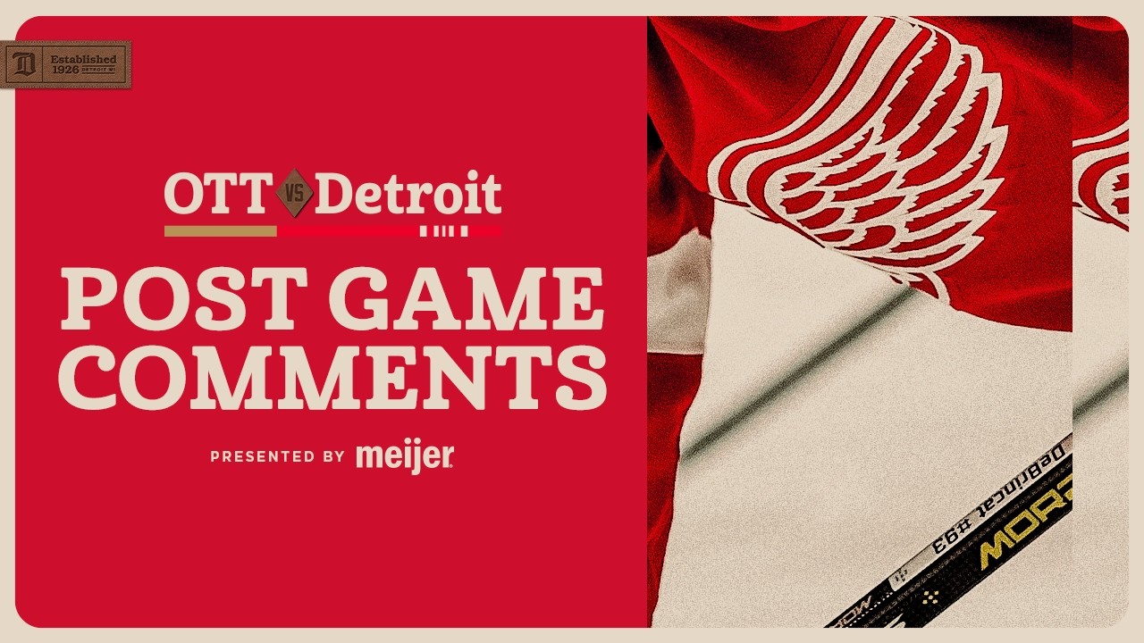 Dylan Larkin, Moritz Seider, Todd McLellan Post Game Comments vs OTT | March 24, 2026 Dylan Larkin, Moritz Seider, Todd McLellan Post Game Comments vs OTT | March 24, 2026