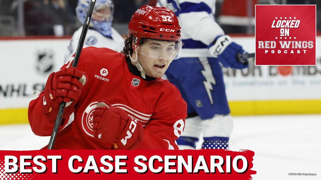 Can Kasper and Edvinsson take a leap? What is the Detroit Red Wings best case scenario this season? Can Kasper and Edvinsson take a leap? What is the Detroit Red Wings best case scenario this season?