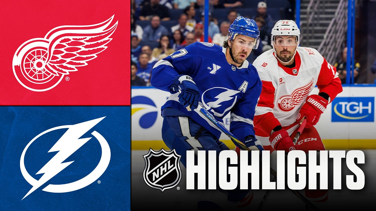 Red Wings vs. Lightning | NHL Highlights | March 12, 2026 Red Wings vs. Lightning | NHL Highlights | March 12, 2026