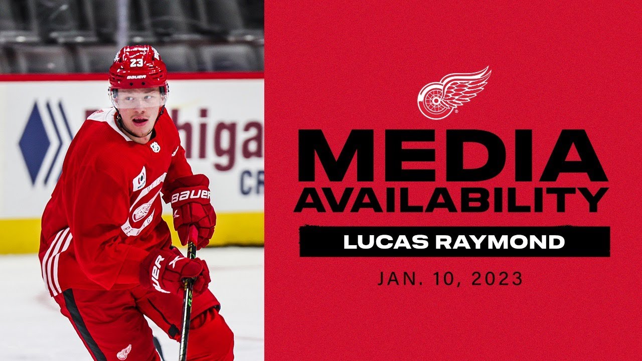 Lucas Raymond on Bert’s return & more following morning skate Lucas Raymond on Bert’s return & more following morning skate