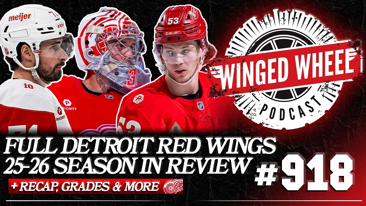 RED WINGS SEASON IN REVIEW – DETROIT 2025/2026 RECAP – Winged Wheel Podcast – Apr. 19th, 2026 RED WINGS SEASON IN REVIEW – DETROIT 2025/2026 RECAP – Winged Wheel Podcast – Apr. 19th, 2026