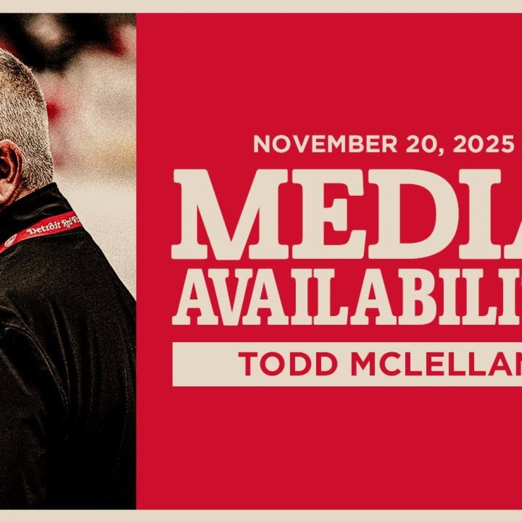 Todd McLellan Morning Skate Media | Nov. 20, 2025 Todd McLellan Morning Skate Media | Nov. 20, 2025
