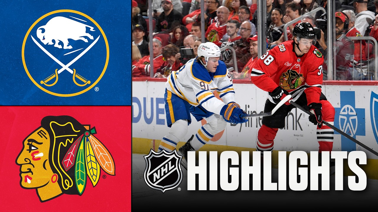 Sabres vs. Blackhawks | NHL Highlights | April 13, 2026 Sabres vs. Blackhawks | NHL Highlights | April 13, 2026