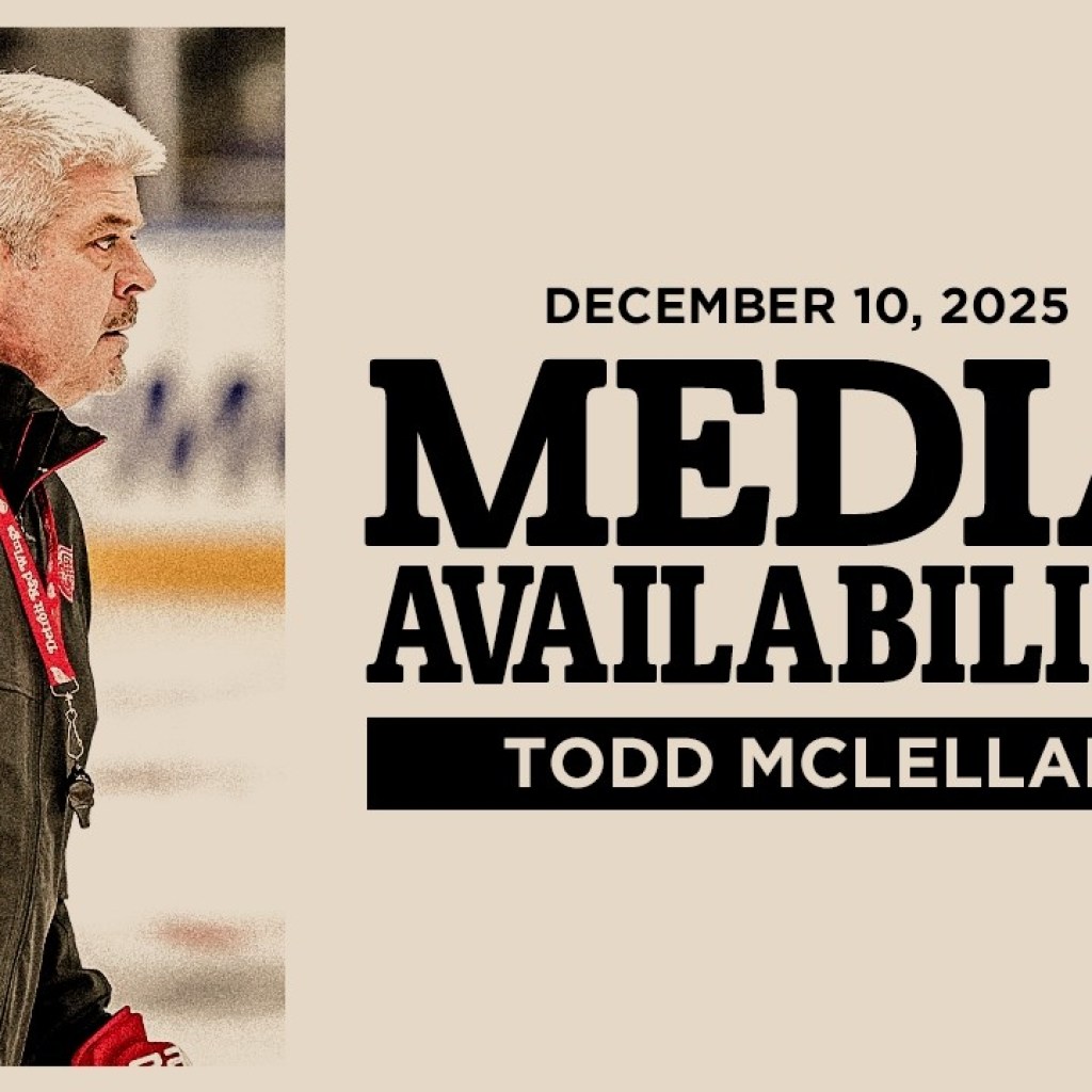 Todd McLellan Morning Skate Media | Dec. 10, 2025 Todd McLellan Morning Skate Media | Dec. 10, 2025