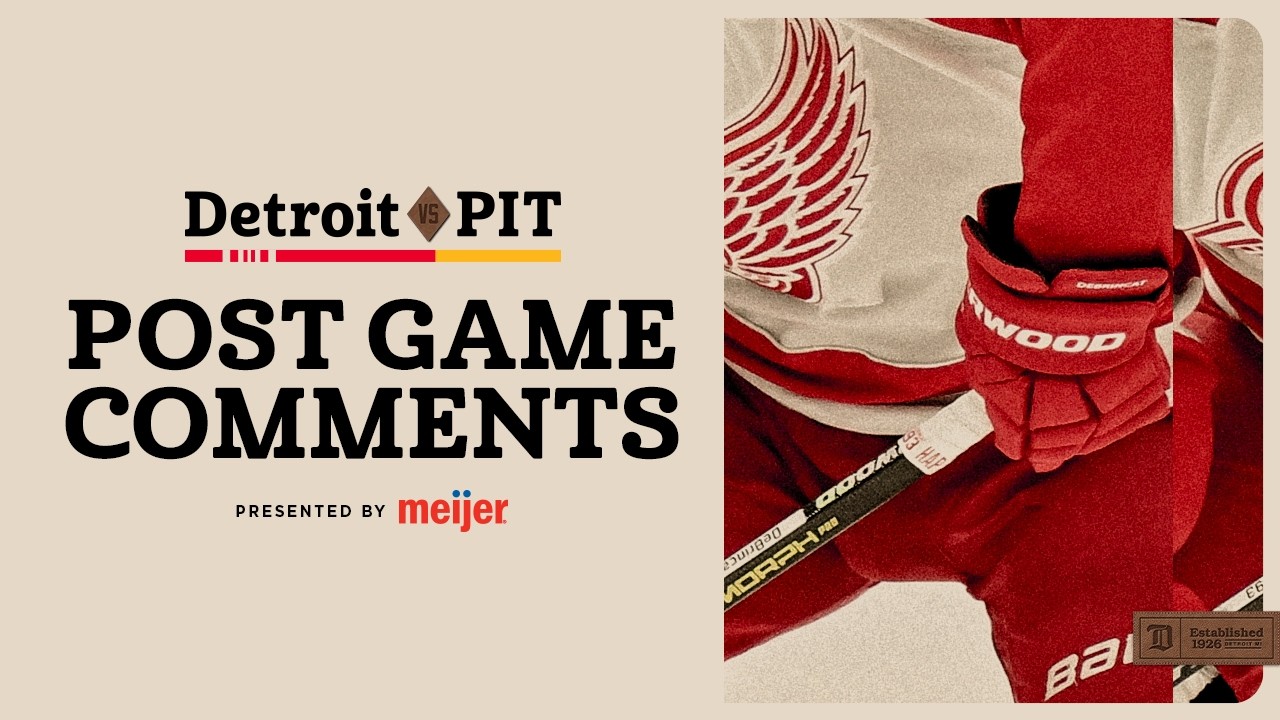 Dylan Larkin, Alex DeBrincat, Todd McLellan Post Game @ PIT | Jan. 1, 2026 Dylan Larkin, Alex DeBrincat, Todd McLellan Post Game @ PIT | Jan. 1, 2026