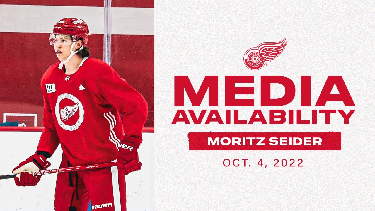 Moritz Seider on preseason, chemistry and playing with Ben Chiarot Moritz Seider on preseason, chemistry and playing with Ben Chiarot