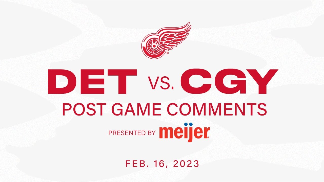 David Perron, Magnus Hellberg, and Derek Lalonde On the Red Wings 5-game Win Streak David Perron, Magnus Hellberg, and Derek Lalonde On the Red Wings 5-game Win Streak