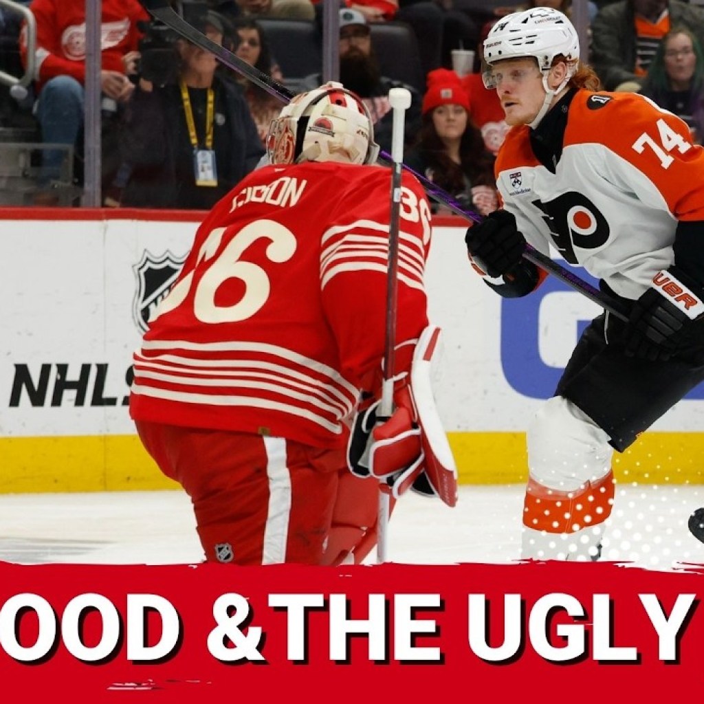 The good and the ulgy: Detroit follow up big win in Buafflo with boo-worthy game against the Flyers The good and the ulgy: Detroit follow up big win in Buafflo with boo-worthy game against the Flyers