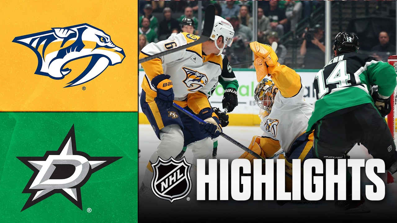 Predators vs. Stars | NHL Highlights | February 28, 2026 Predators vs. Stars | NHL Highlights | February 28, 2026