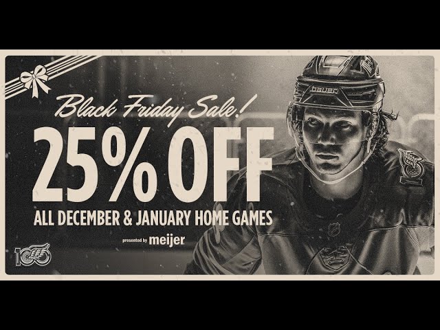 2025 Detroit Red Wings Black Friday Sale 2025 Detroit Red Wings Black Friday Sale