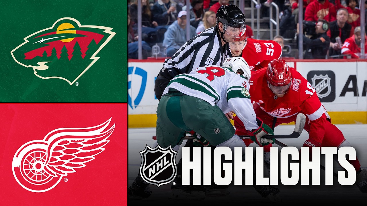 Wild vs. Red Wings | NHL Highlights | April 05, 2026 Wild vs. Red Wings | NHL Highlights | April 05, 2026
