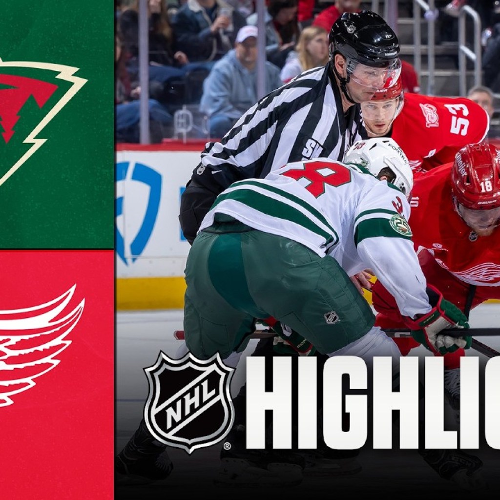 Wild vs. Red Wings | NHL Highlights | April 05, 2026 Wild vs. Red Wings | NHL Highlights | April 05, 2026