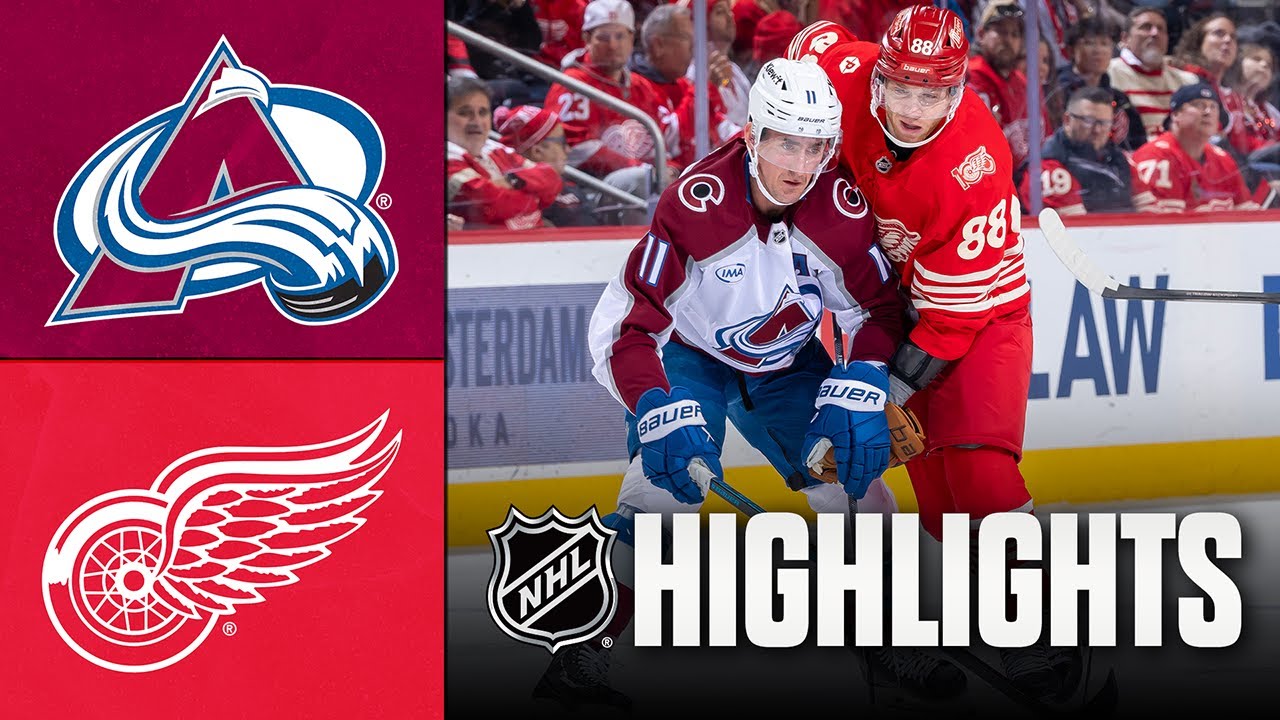 Avalanche vs. Red Wings | NHL Highlights | January 31, 2026 Avalanche vs. Red Wings | NHL Highlights | January 31, 2026