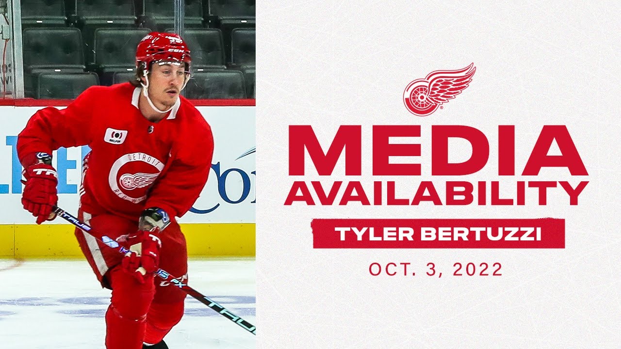 Tyler Bertuzzi on returning to the lineup against Pittsburgh Tyler Bertuzzi on returning to the lineup against Pittsburgh