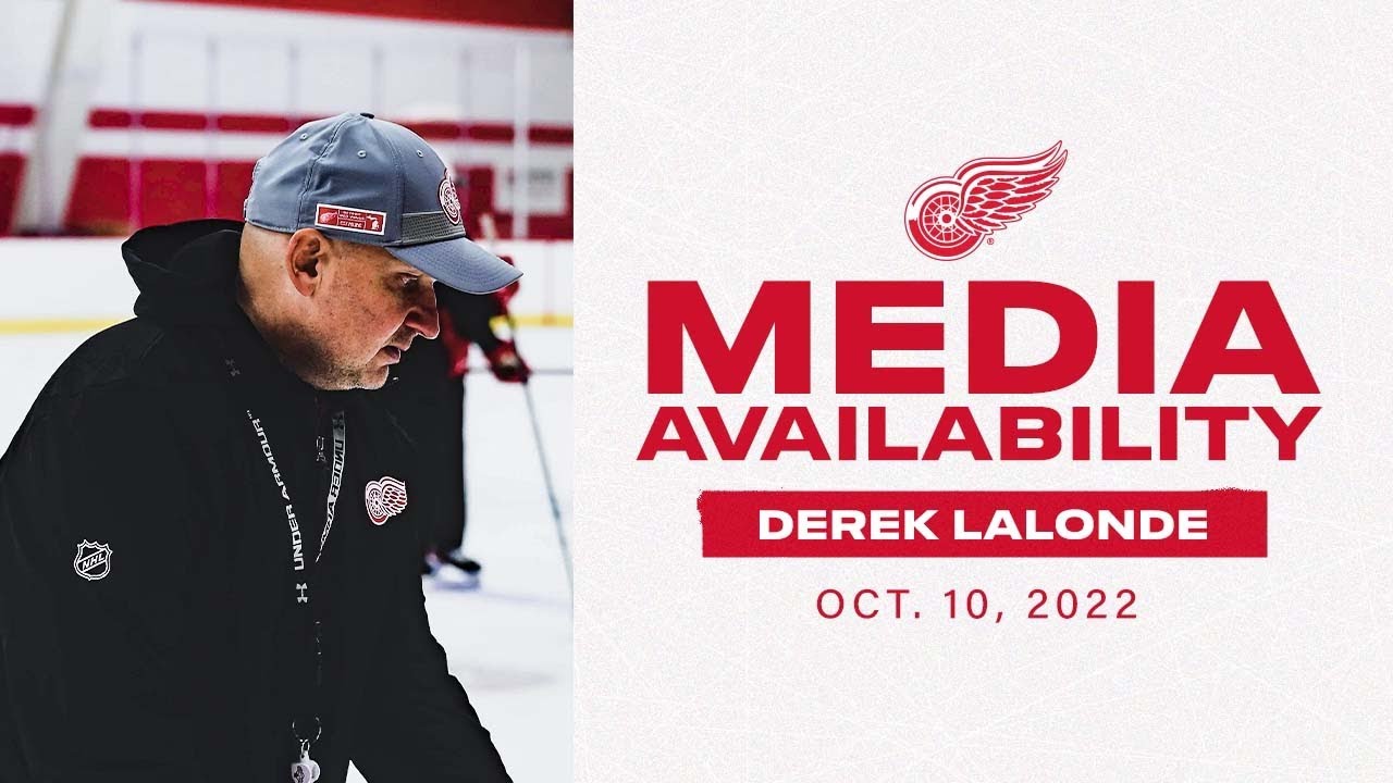 Head Coach Derek Lalonde on finalizing the roster before today’s 5:00pm deadline Head Coach Derek Lalonde on finalizing the roster before today’s 5:00pm deadline