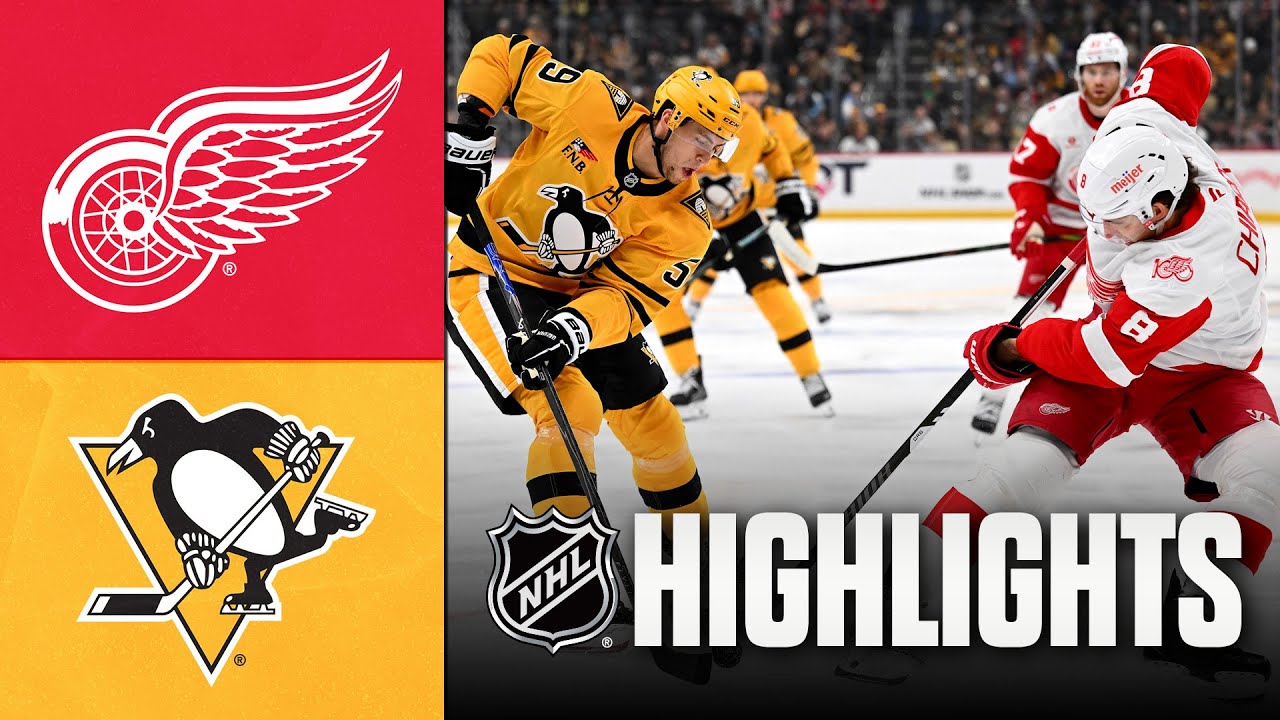 Red Wings vs. Penguins | NHL Highlights | January 01, 2026 Red Wings vs. Penguins | NHL Highlights | January 01, 2026