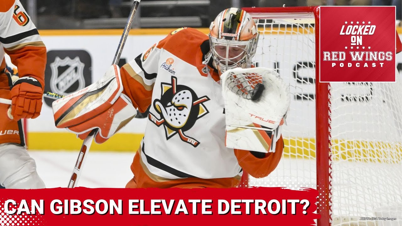 Can John Gibson elevate Detroit? Reasons why the Red Wings may improve (2025) Can John Gibson elevate Detroit? Reasons why the Red Wings may improve (2025)