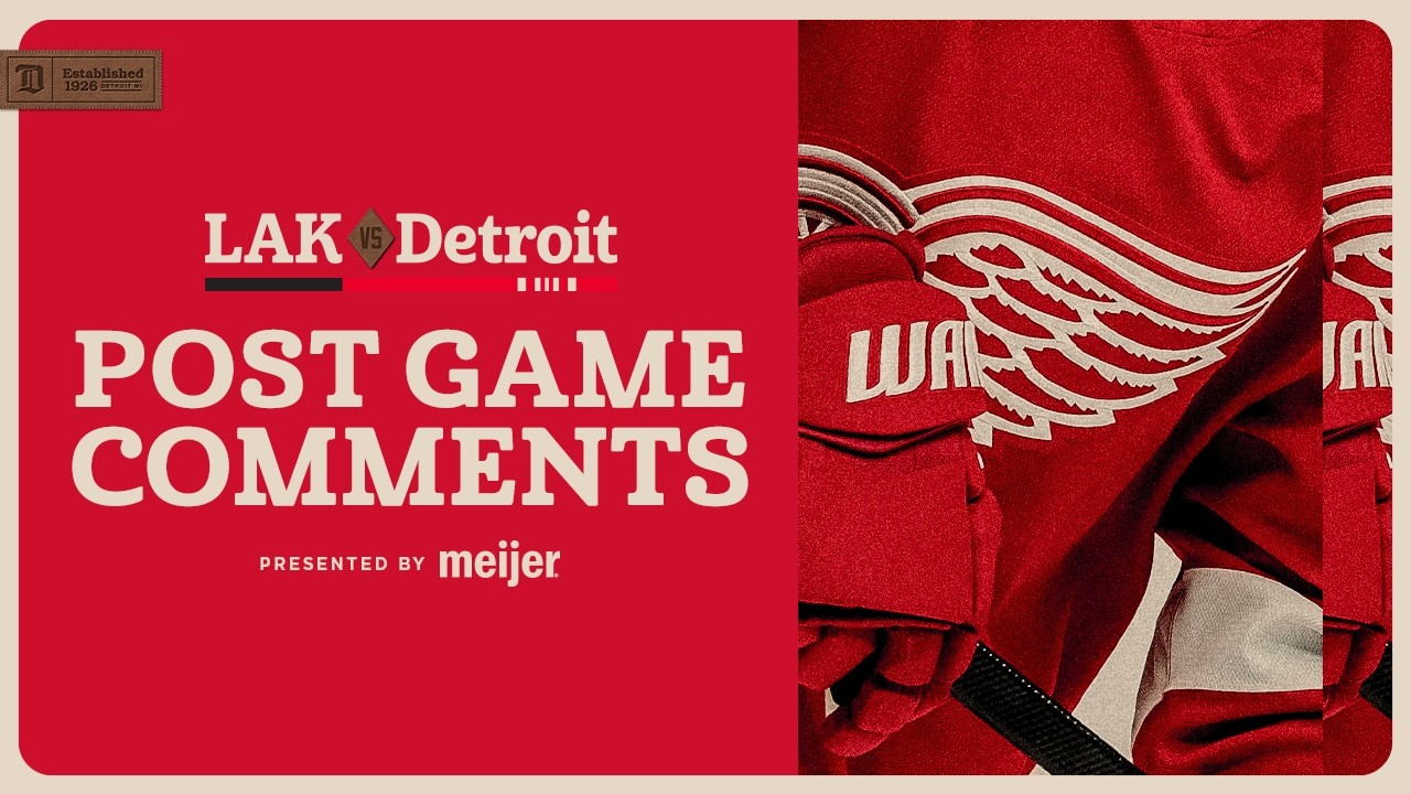 Patrick Kane, Moritz Seider, Todd McLellan Post Game Comments vs. LAK | JAN 27, 2026 Patrick Kane, Moritz Seider, Todd McLellan Post Game Comments vs. LAK | JAN 27, 2026