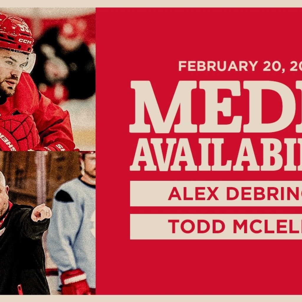Alex DeBrincat & Todd McLellan Media Availability | Feb 20, 2026 Alex DeBrincat & Todd McLellan Media Availability | Feb 20, 2026