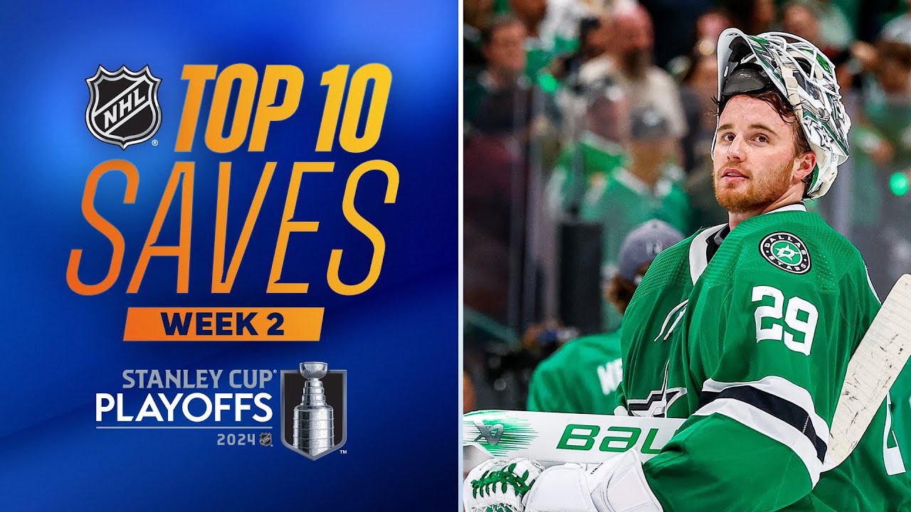 NHL Top 10 Saves from Week 2 | 2024 Stanley Cup Playoffs NHL Top 10 Saves from Week 2 | 2024 Stanley Cup Playoffs