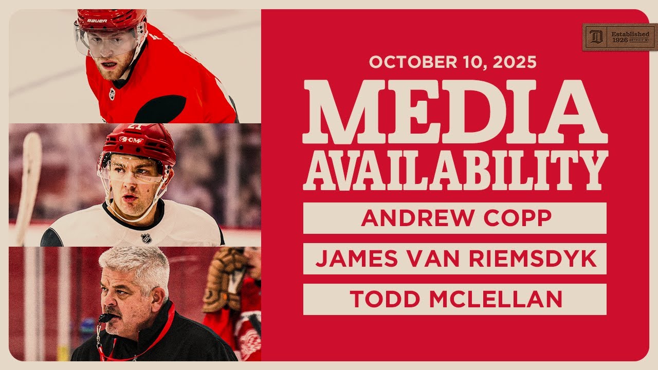 Andrew Copp, James van Riemsdyk, Todd McLellan Media | Oct. 10, 2025 Andrew Copp, James van Riemsdyk, Todd McLellan Media | Oct. 10, 2025