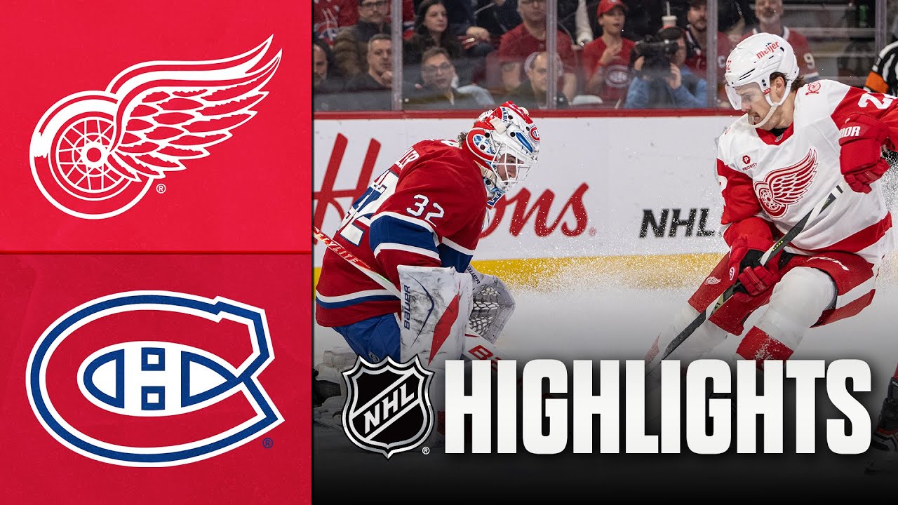 Red Wings vs. Canadiens | NHL Highlights | January 10, 2026 Red Wings vs. Canadiens | NHL Highlights | January 10, 2026