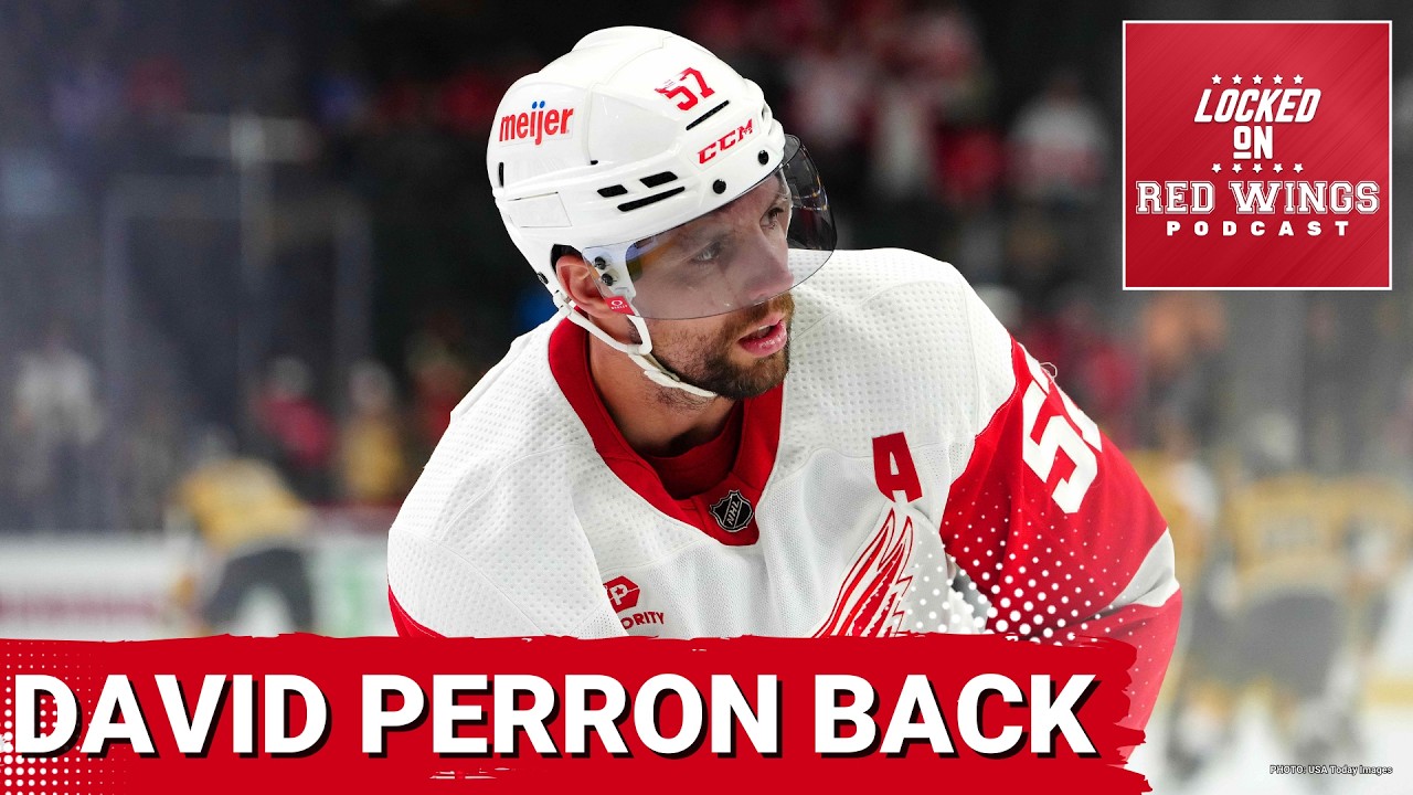 David Perron is a Detroit Red Wing (Again)! David Perron is a Detroit Red Wing (Again)!