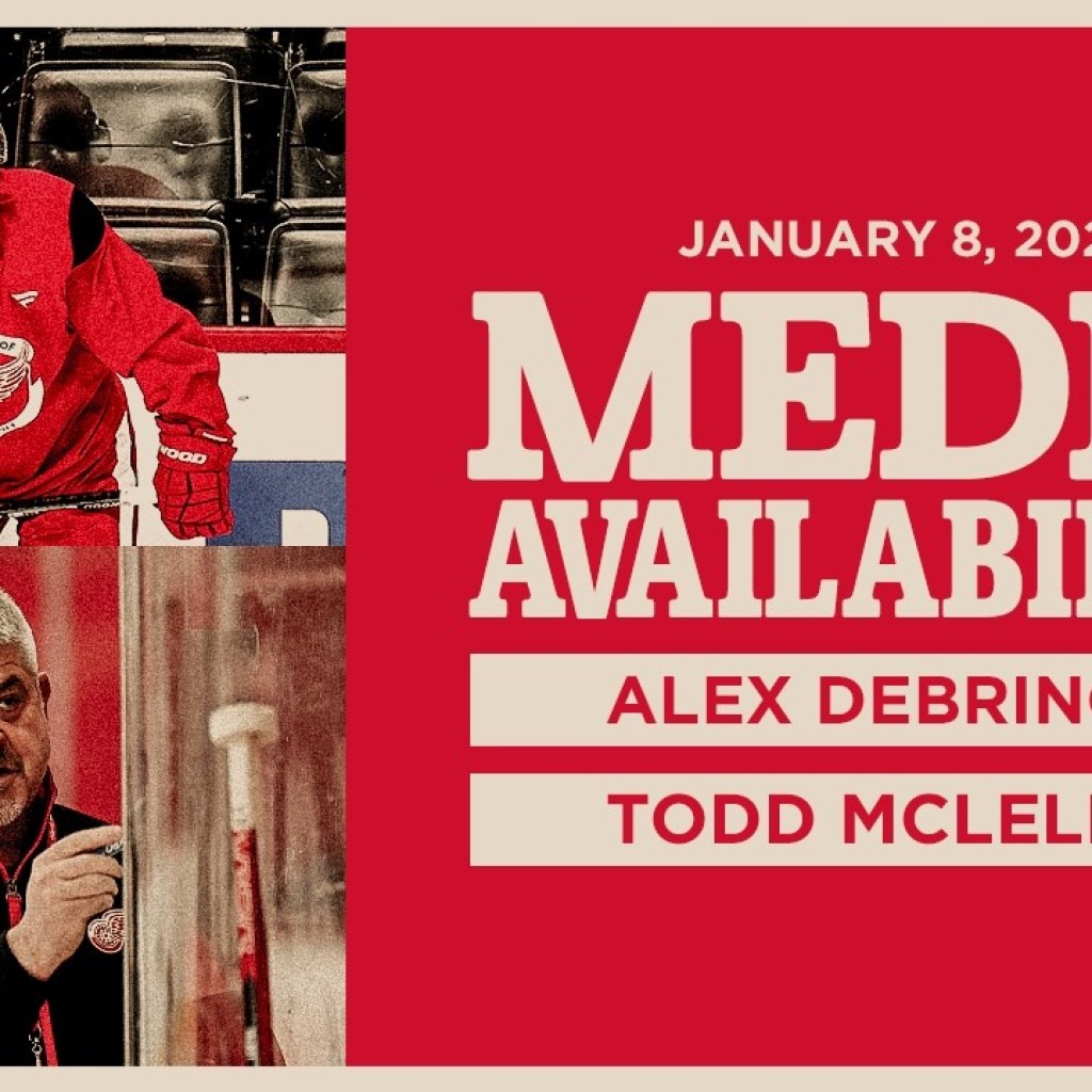 Alex DeBrincat, Todd McLellan Morning Skate Media | JAN. 8, 2026 Alex DeBrincat, Todd McLellan Morning Skate Media | JAN. 8, 2026
