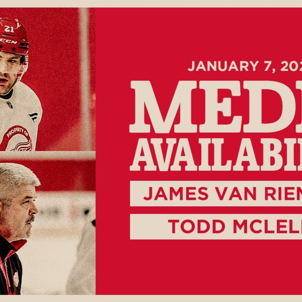 James van Riemsdyk, Todd McLellan Practice Media | JAN 7, 2026 James van Riemsdyk, Todd McLellan Practice Media | JAN 7, 2026