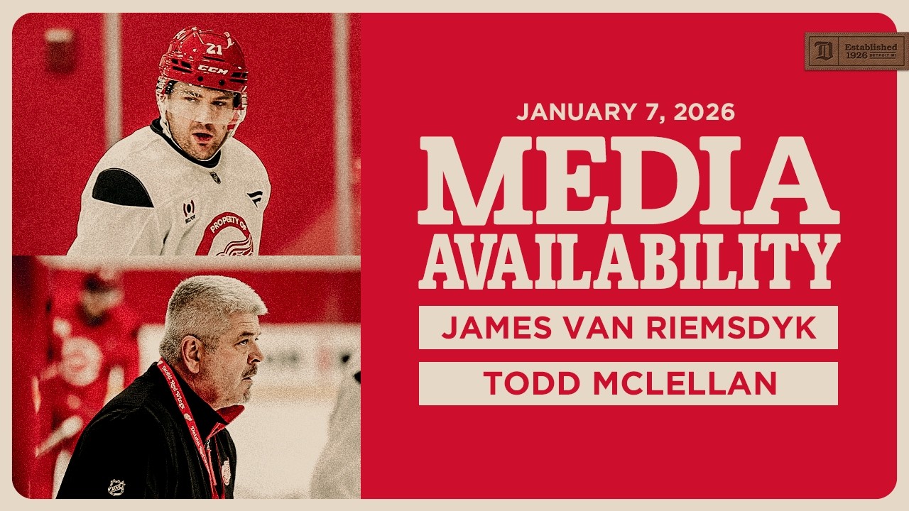 James van Riemsdyk, Todd McLellan Practice Media | JAN 7, 2026 James van Riemsdyk, Todd McLellan Practice Media | JAN 7, 2026