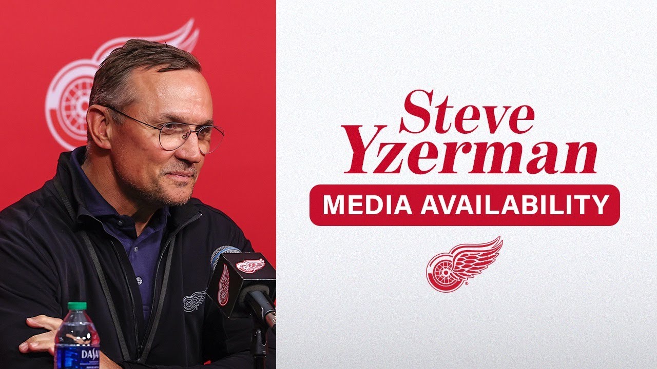 Steve Yzerman on the Trade and Extension for Alex DeBrincat Steve Yzerman on the Trade and Extension for Alex DeBrincat