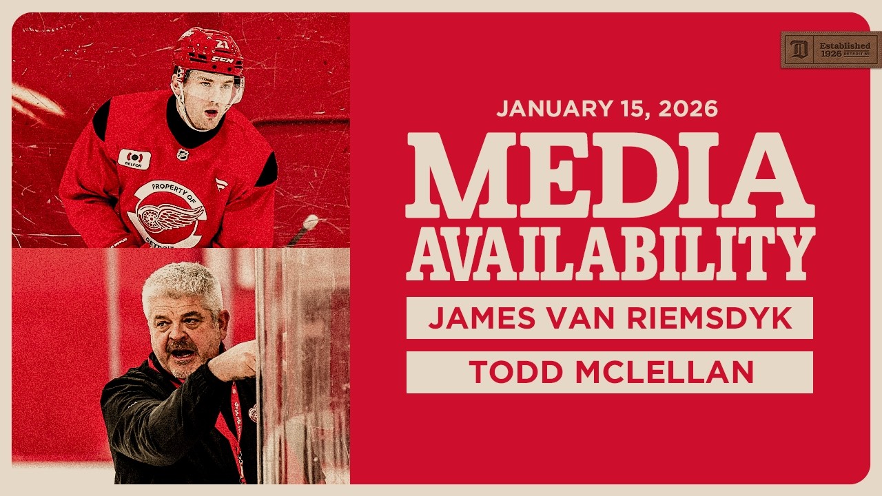 James van Riemsdyk & Todd McLellan Practice Media | Jan. 15, 2026 James van Riemsdyk & Todd McLellan Practice Media | Jan. 15, 2026