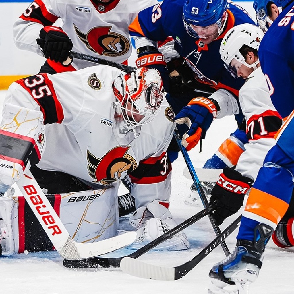 Ullmark SHUTS OUT Islanders in Dominant 3-0 Win Ullmark SHUTS OUT Islanders in Dominant 3-0 Win