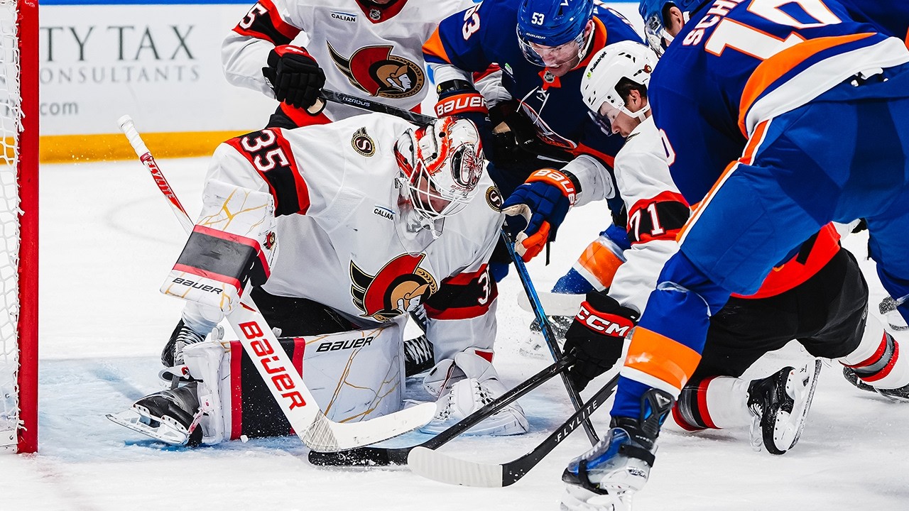 Ullmark SHUTS OUT Islanders in Dominant 3-0 Win Ullmark SHUTS OUT Islanders in Dominant 3-0 Win
