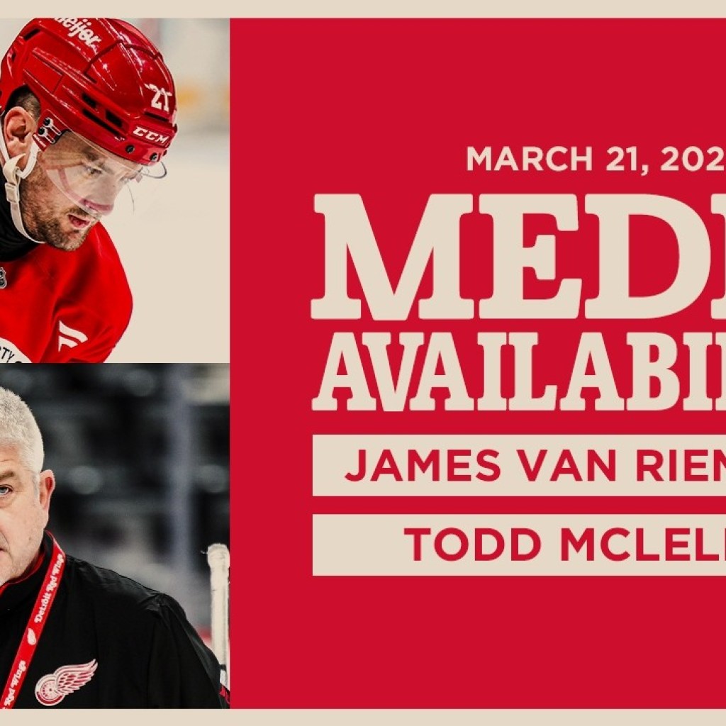 James van Riemsdyk, Todd McLellan Morning Skate Media | March 21, 2026 James van Riemsdyk, Todd McLellan Morning Skate Media | March 21, 2026