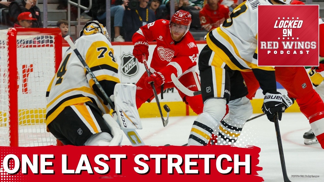 One last stretch: What’s the confidence level the Wings will make the playoffs with 9 games left? One last stretch: What’s the confidence level the Wings will make the playoffs with 9 games left?
