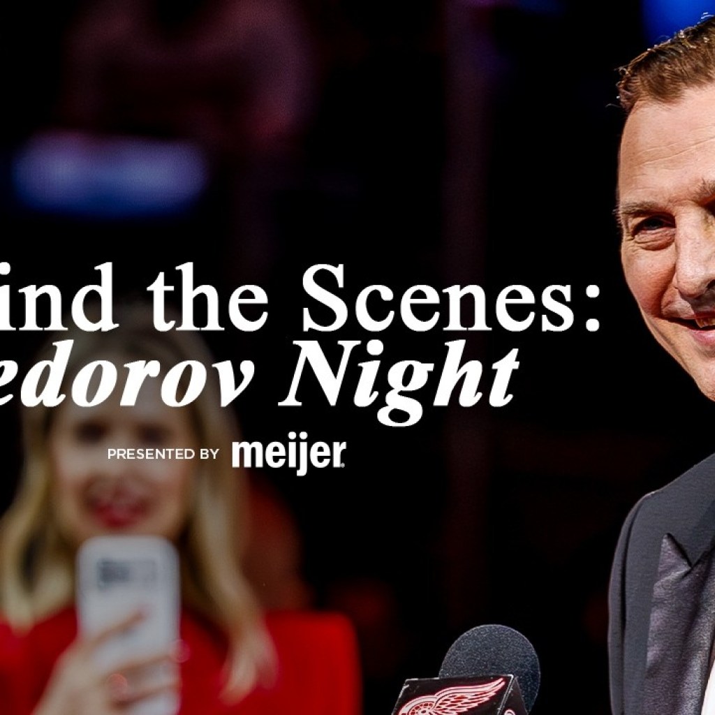 Behind the Scenes: Sergei Fedorov Jersey Retirement Night Behind the Scenes: Sergei Fedorov Jersey Retirement Night