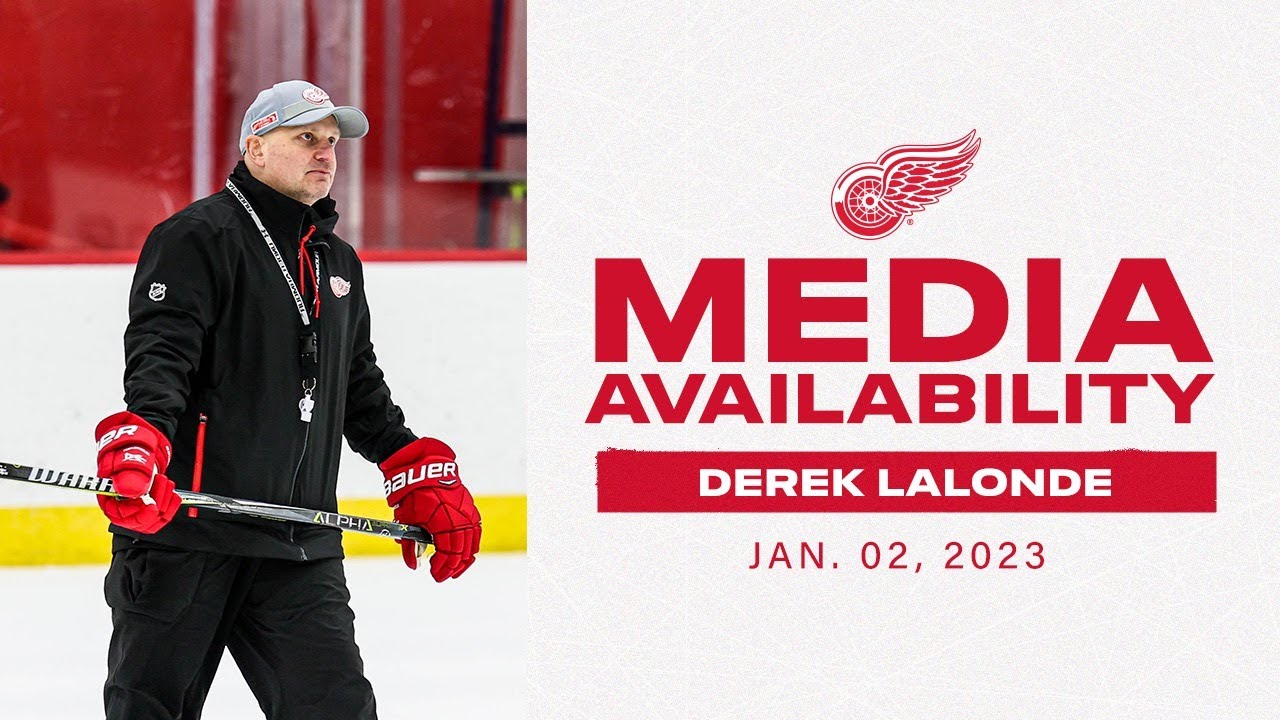 Coach Lalonde Red Wings Practice Updates | 1/2/23 Coach Lalonde Red Wings Practice Updates | 1/2/23