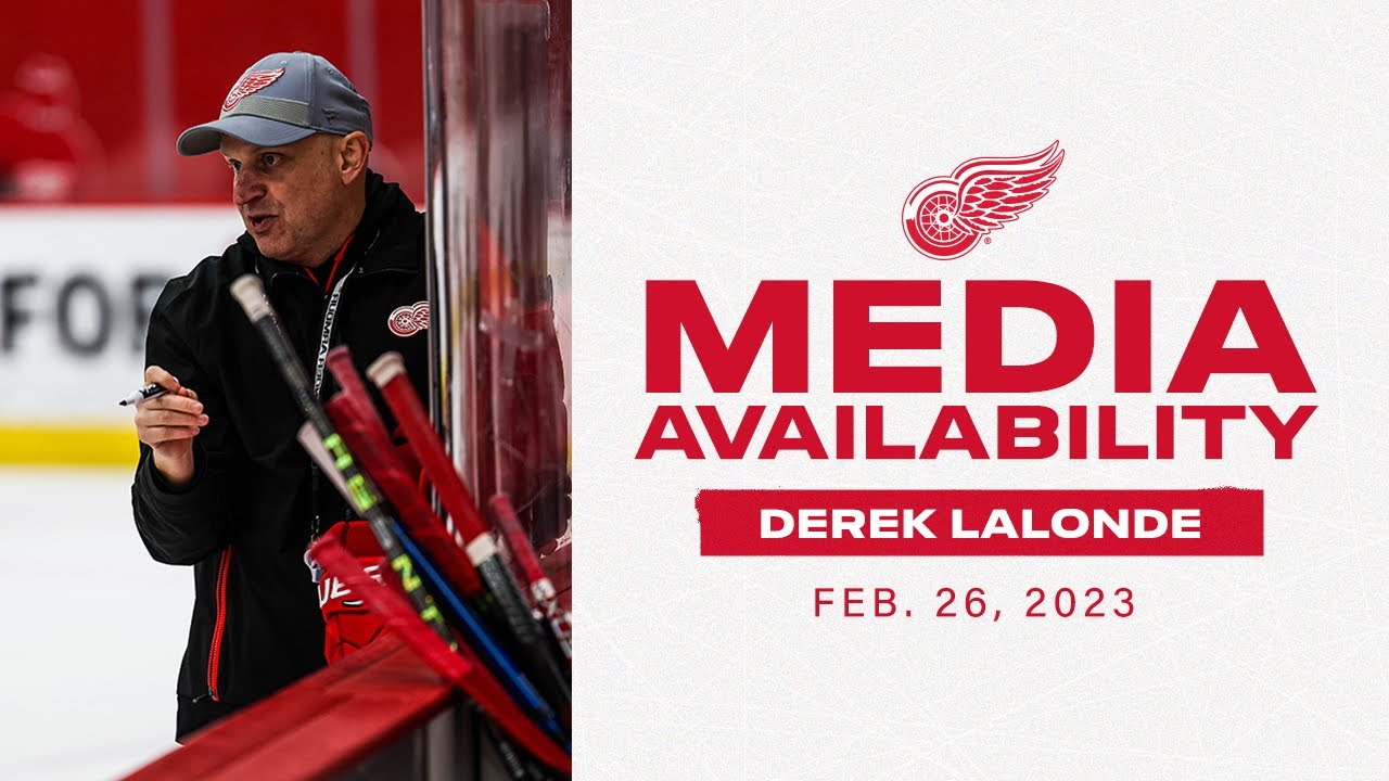 Derek Lalonde Practice Updates | 2/26/23 Derek Lalonde Practice Updates | 2/26/23