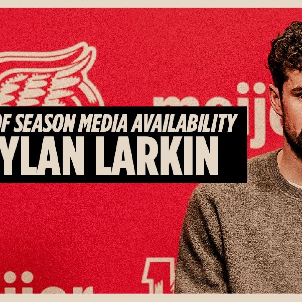 Dylan Larkin Detroit Red Wings End of Season Media | April 17, 2026 Dylan Larkin Detroit Red Wings End of Season Media | April 17, 2026