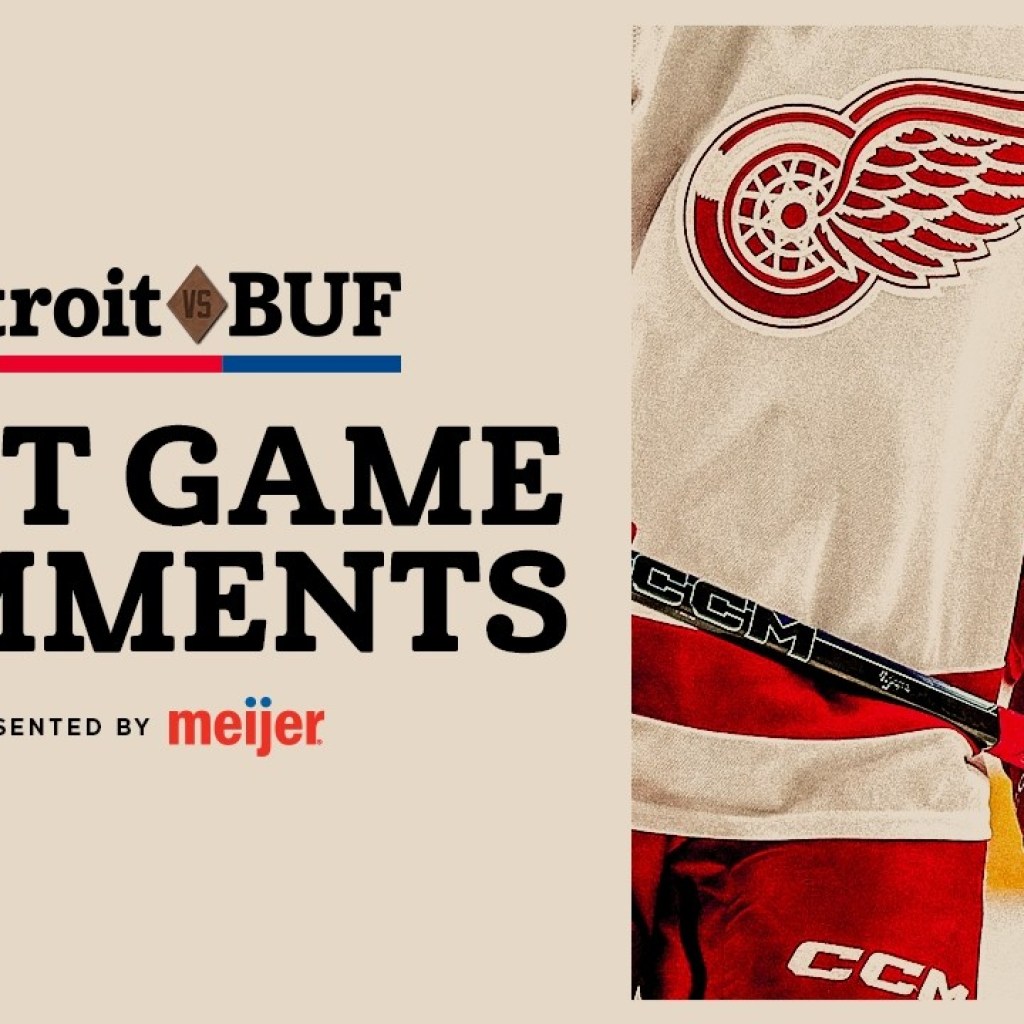 Patrick Kane, Jacob Bernard-Docker, Moritz Seider, Todd McLellan Post Game @ BUF | March 27, 2027 Patrick Kane, Jacob Bernard-Docker, Moritz Seider, Todd McLellan Post Game @ BUF | March 27, 2027