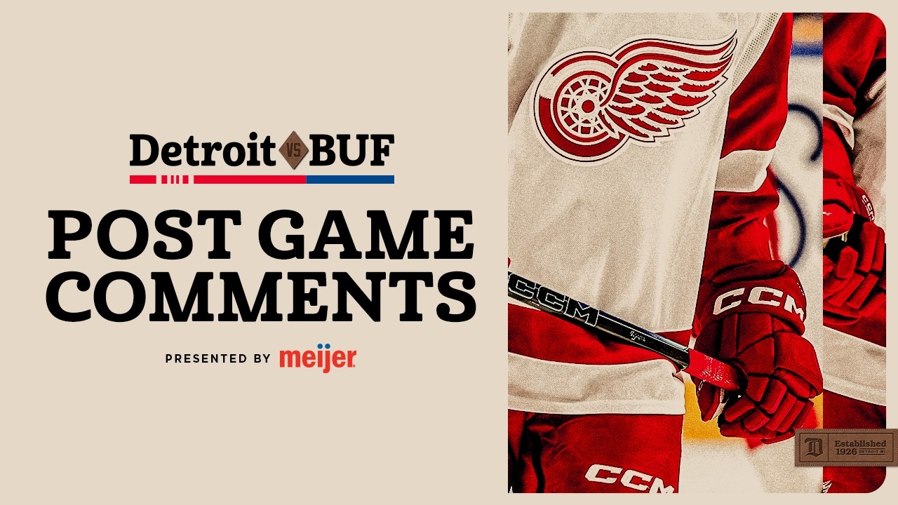 Patrick Kane, Jacob Bernard-Docker, Moritz Seider, Todd McLellan Post Game @ BUF | March 27, 2027 Patrick Kane, Jacob Bernard-Docker, Moritz Seider, Todd McLellan Post Game @ BUF | March 27, 2027